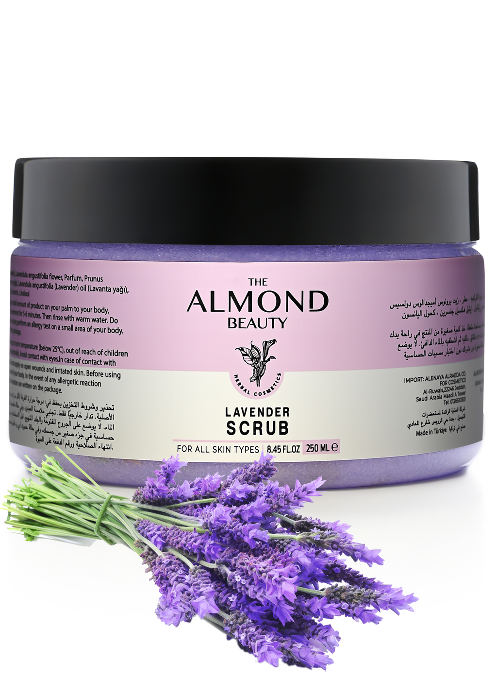 Lavender Body Exfoliator for All Skin Types