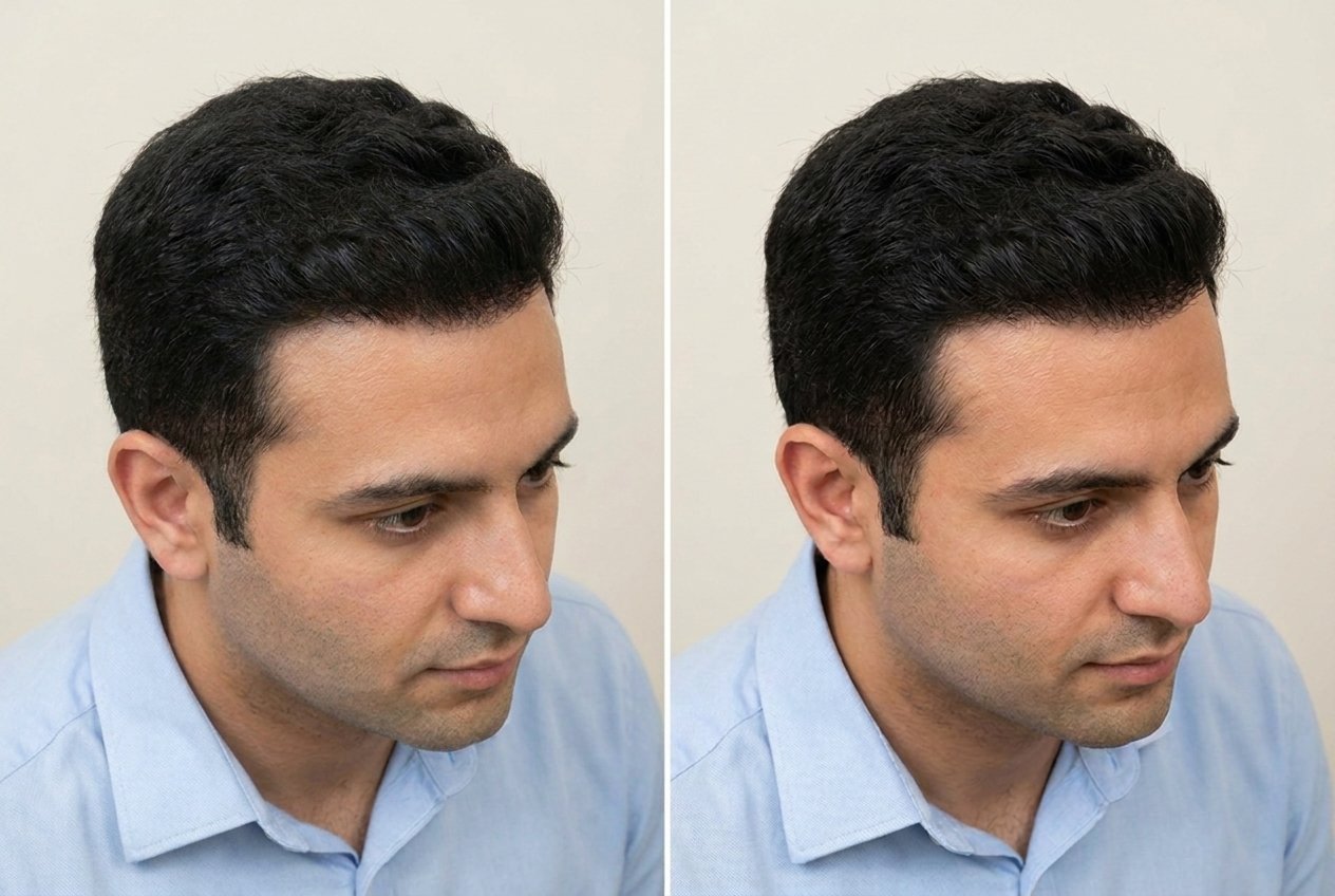 Crown & Hairline — Men — after