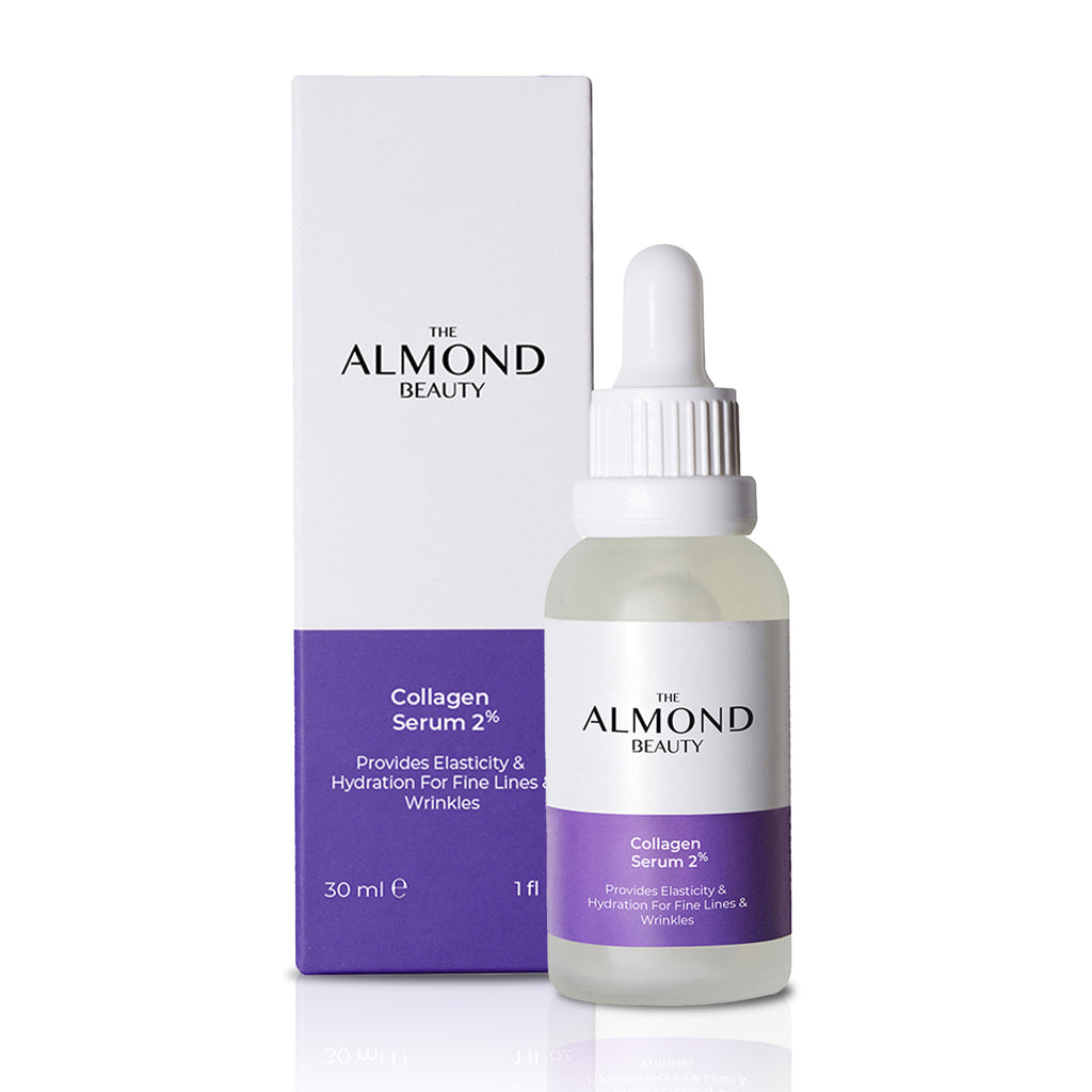 Collagen Serum 2% Provides Elasticity & Hydration For Fine Lines & Wrinkles