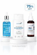 Almond Hair Men Hair Care Kit with Shampoo Serum and Oil