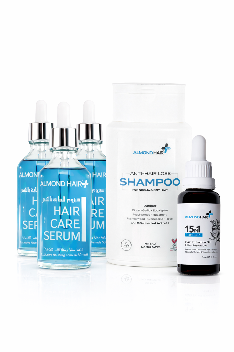 Almond Hair 3X Hair Growth Set
