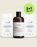 Hair Energy Shampoo Trio | 2× Anti-Hair Loss + 1× Energizing